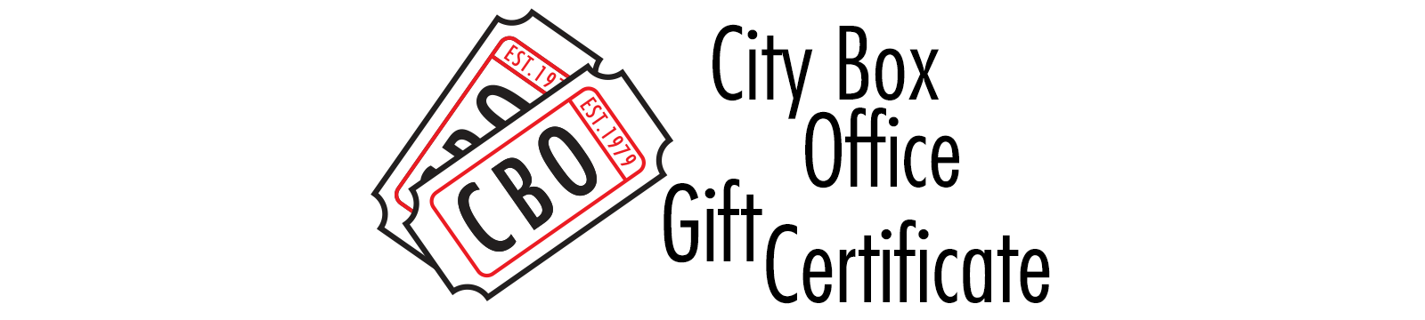 City Box Office Gift Certificate