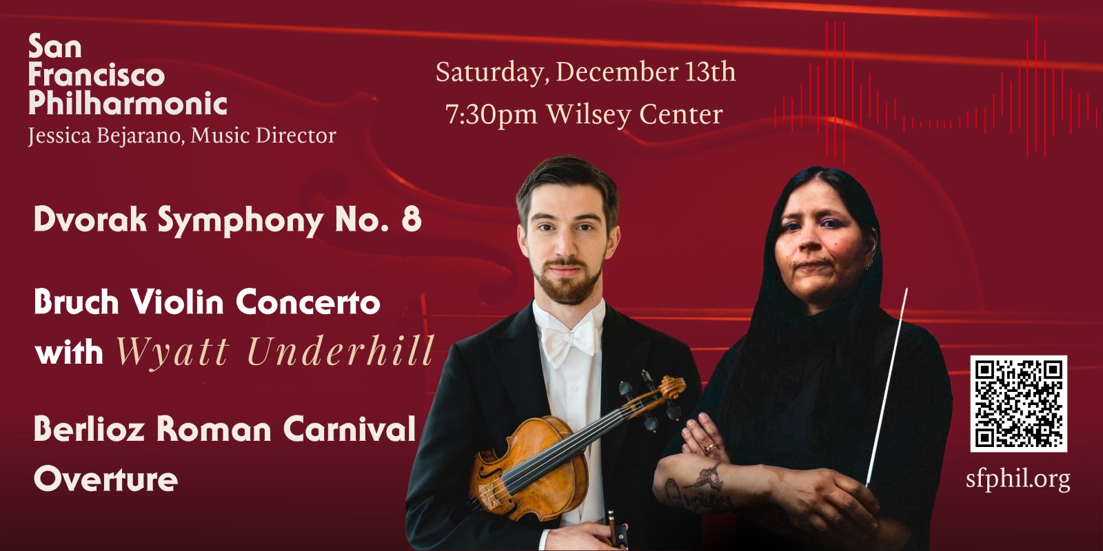 SF Phil Presents Bruch’s Violin Concerto & Dvořák’s Symphony No. 8