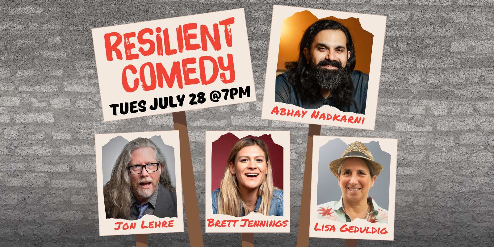 Lisa Geduldig Presents… Resilient Comedy